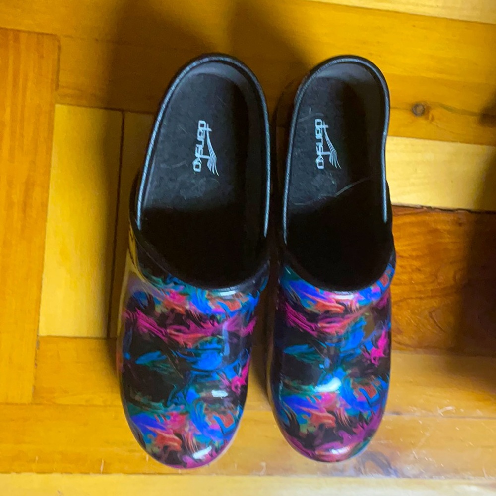 Dansko Colorful Clogs size 41/ 10.5